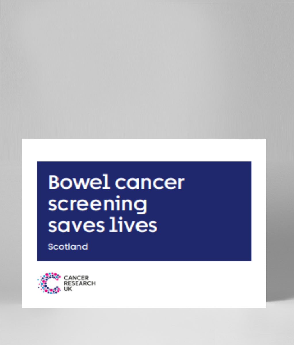 Bowel cancer screening saves lives (Scotland) – Cancer Research UK ...