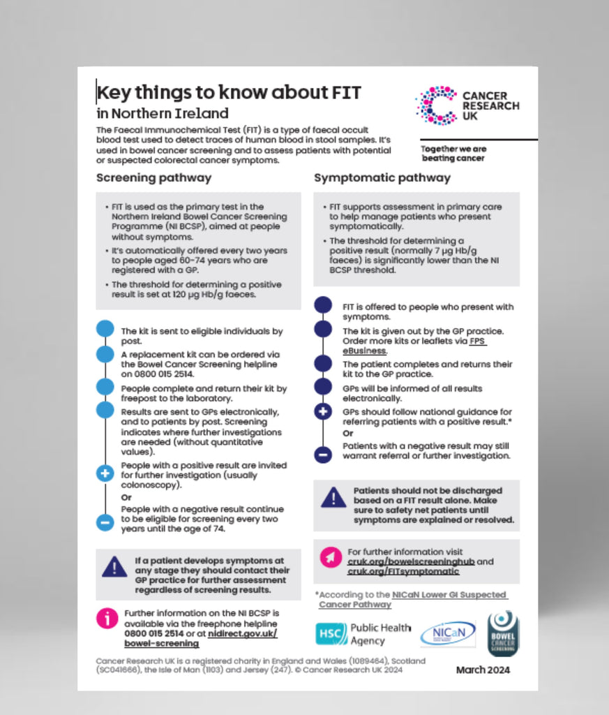 Key things to know about FIT - Northern Ireland