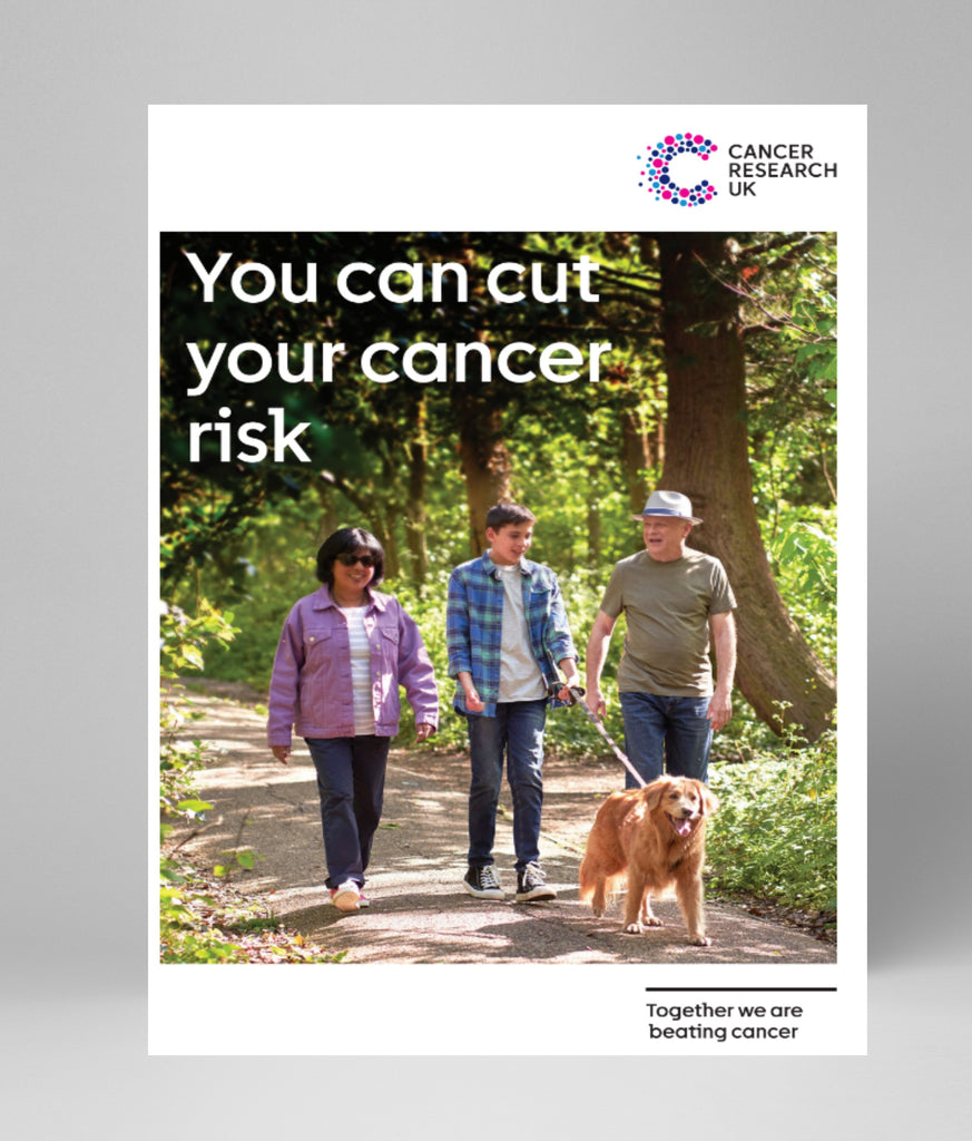 Want to cut your cancer risk?  Large print version