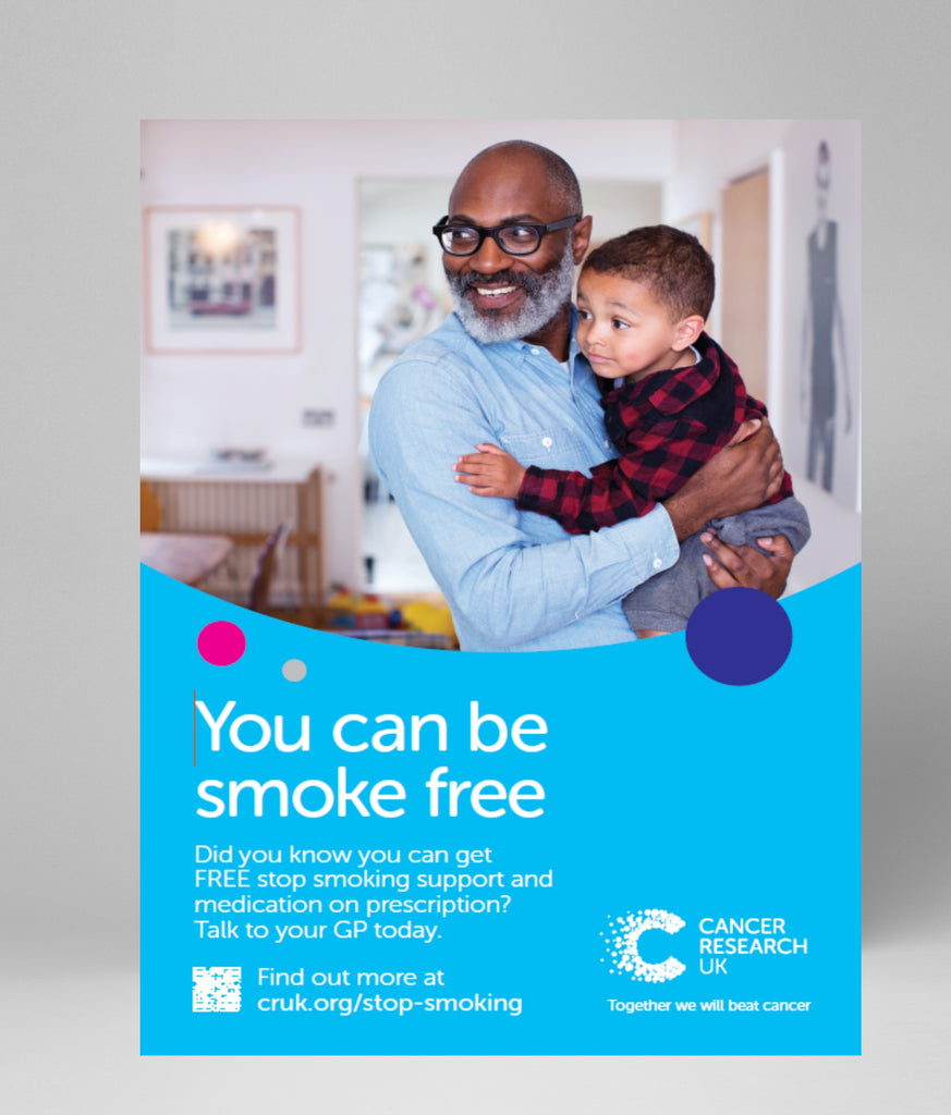 You can be smoke free - A3 poster